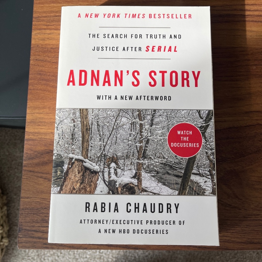 Adnan’s Story by Rabia Chaudry